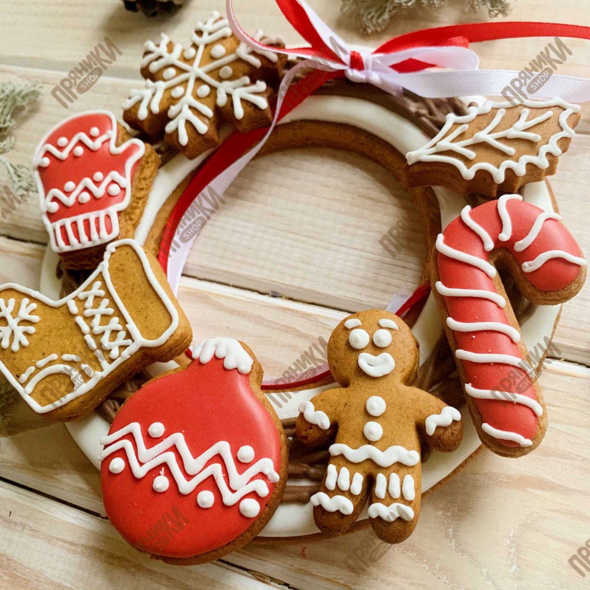 Расписные Рождественские пряники