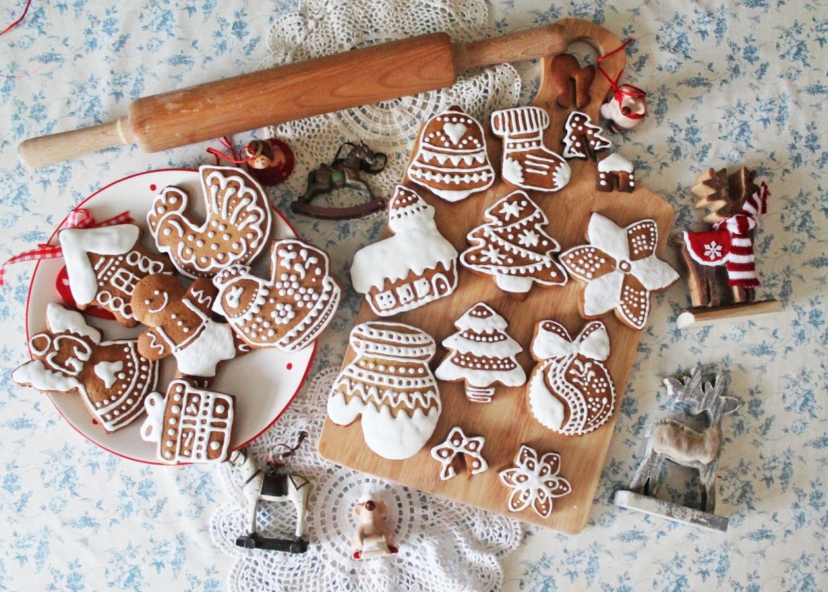 Архангельские пряники- козули ёлочка