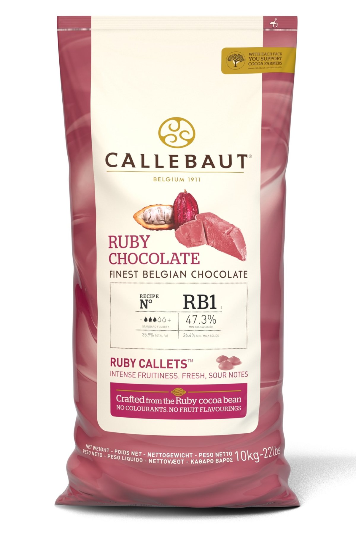 Шоколад Ruby Callebaut темперирование