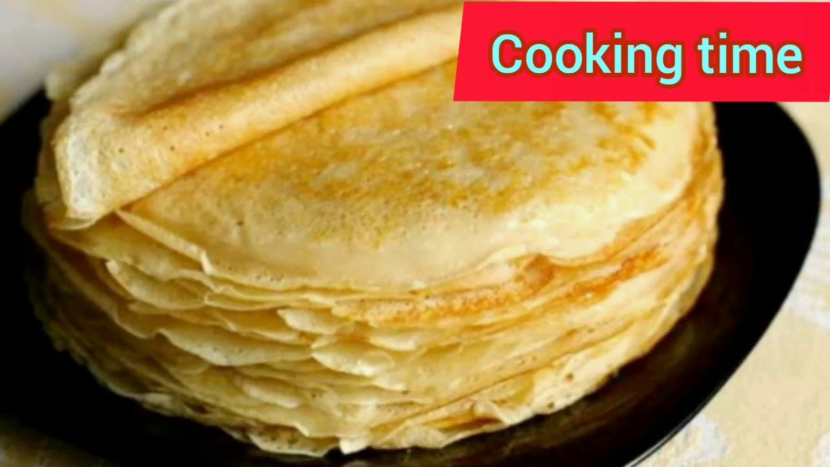 Тонкие блинчики