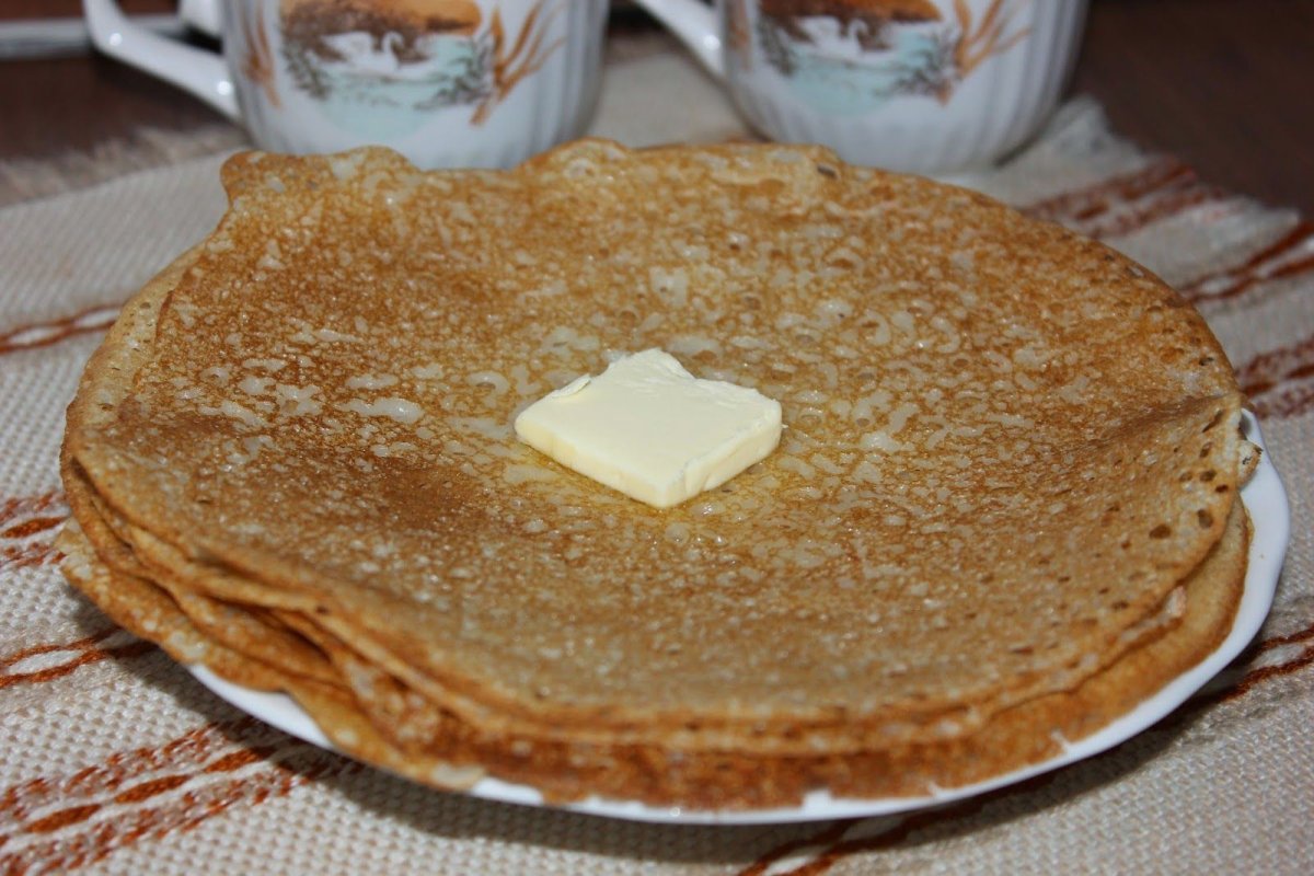 Тесто для блинов