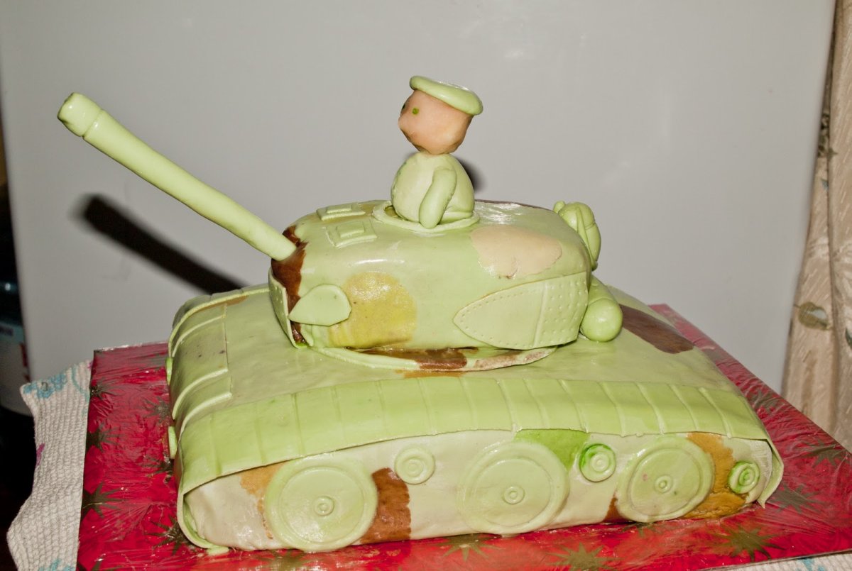 Торт с танком World of Tanks