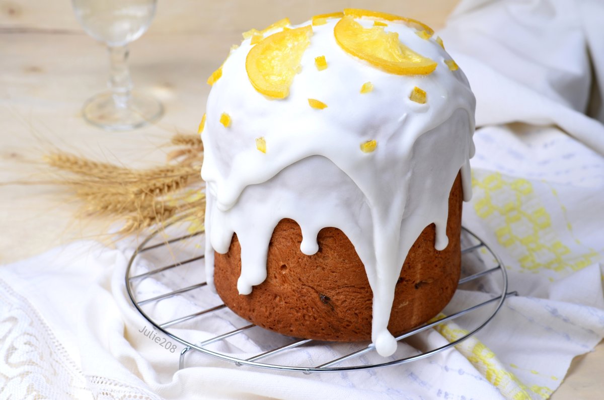 Глазурь для кулича