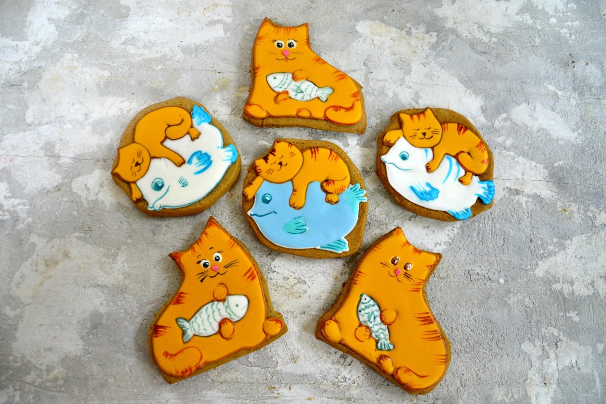 Печенье котики