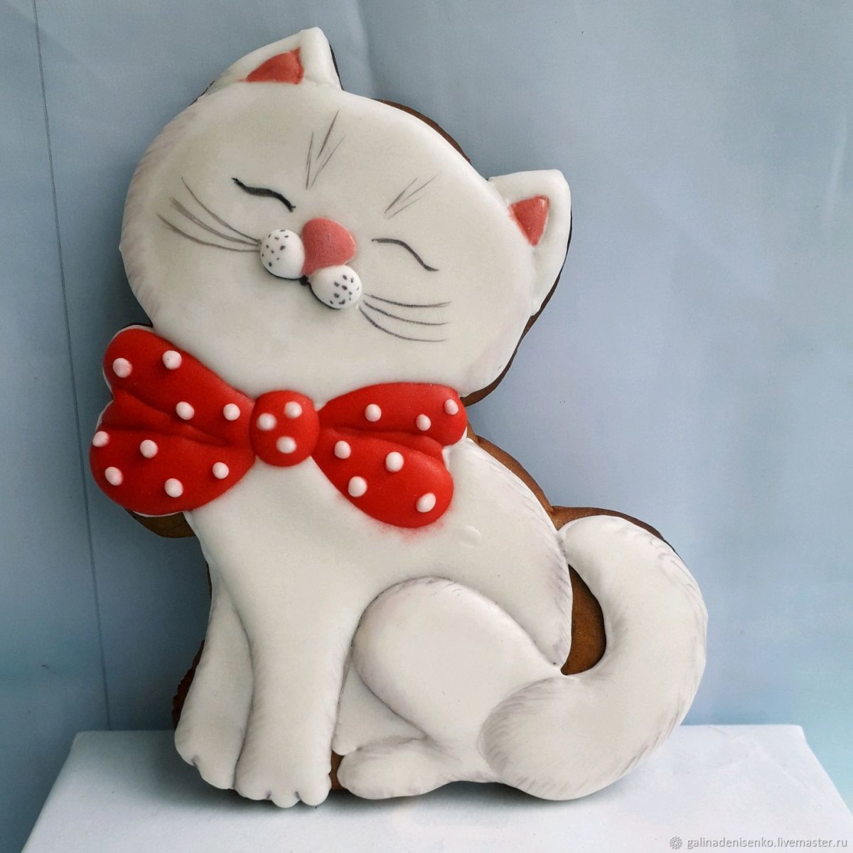 Имбирный пряник котик