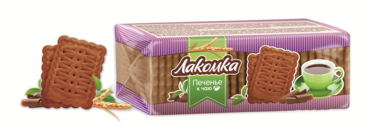 Печенье Лакомка к чаю 347г