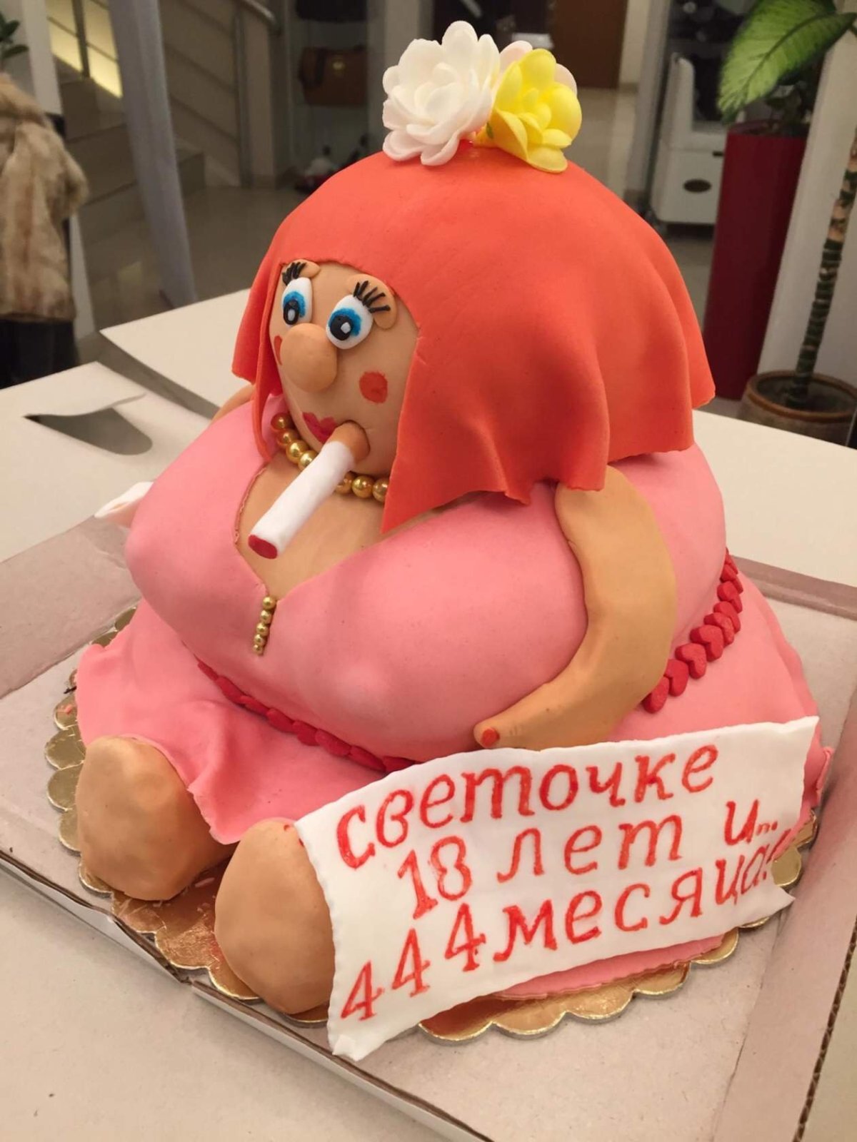 Торт для многодетной мамы на день рождения