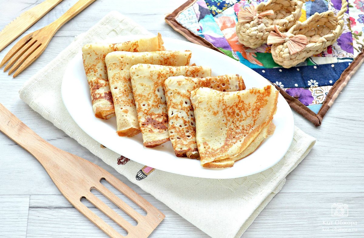 Блины с индейкой