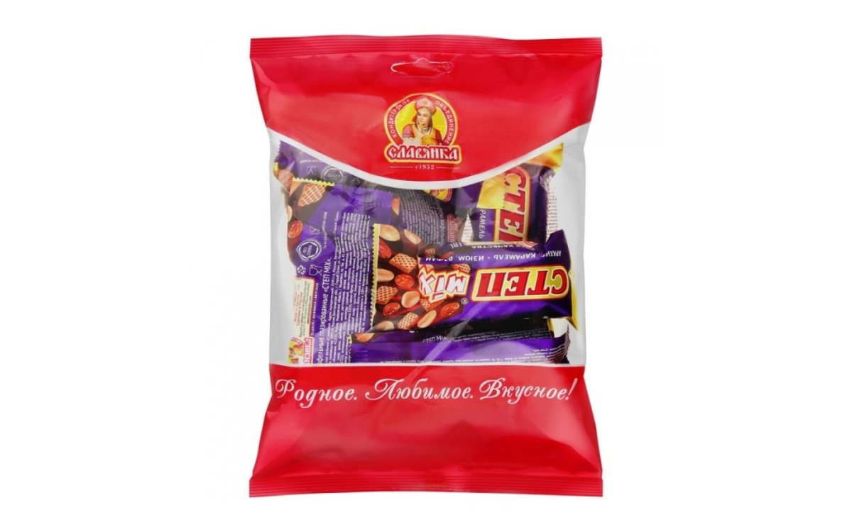 Конфеты Славянка супер степ вес