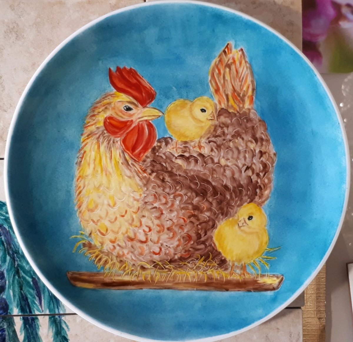 Торт с курочками