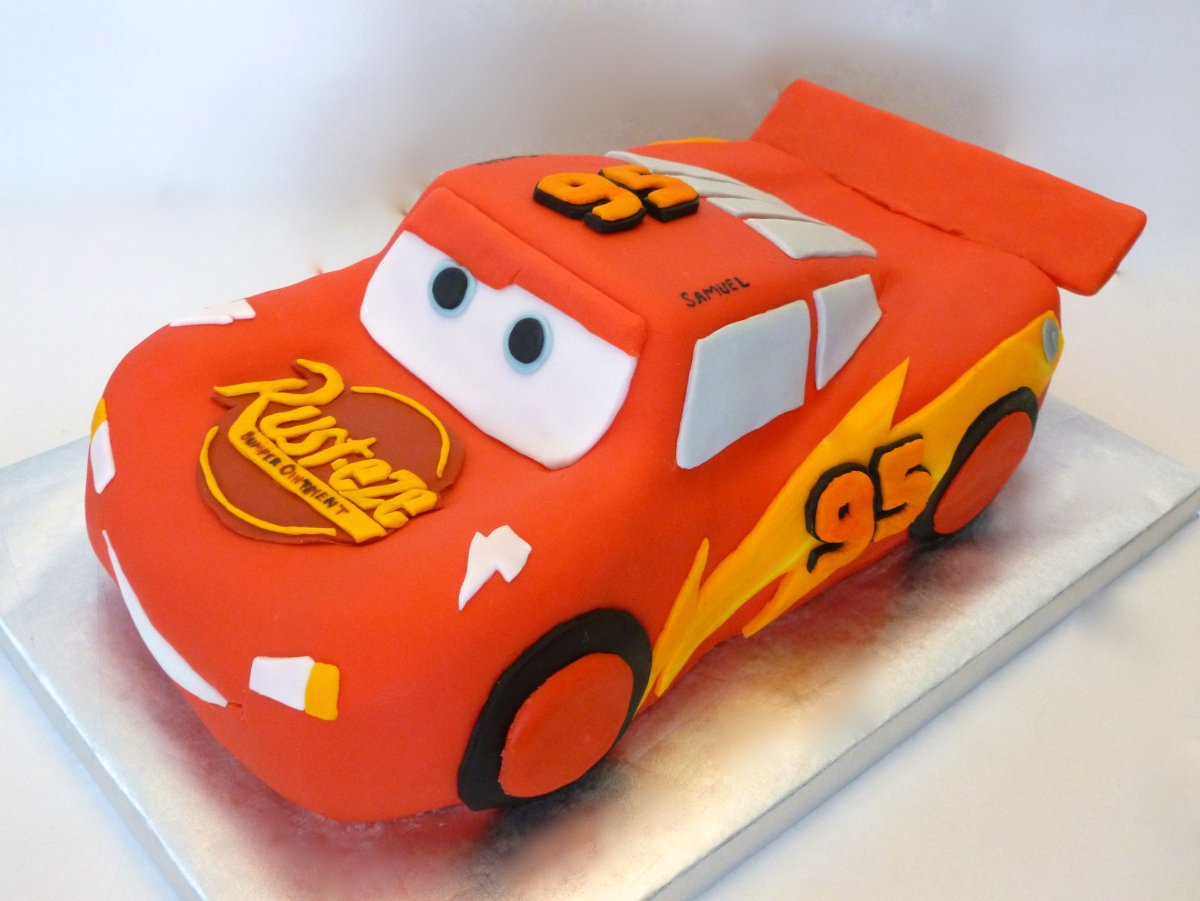 Торт Lightning MCQUEEN