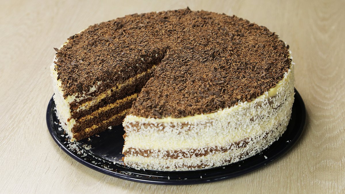 Вкусный тортик на скорую руку