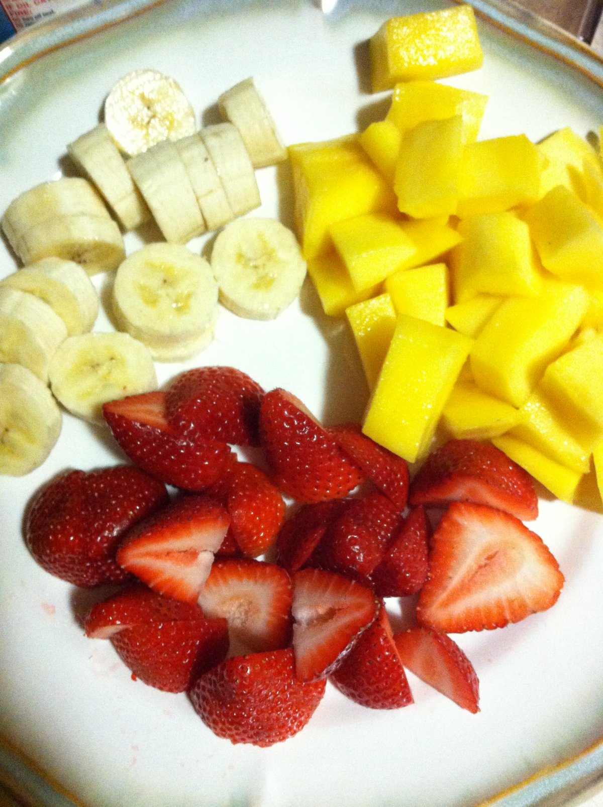 Smoothie Mango-Strawberry