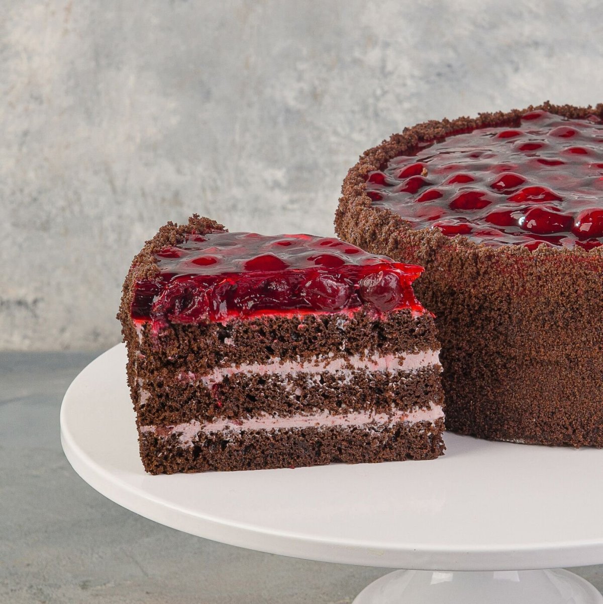 Шварцвальдский вишневый торт Schwarzwälder Kirschtorte