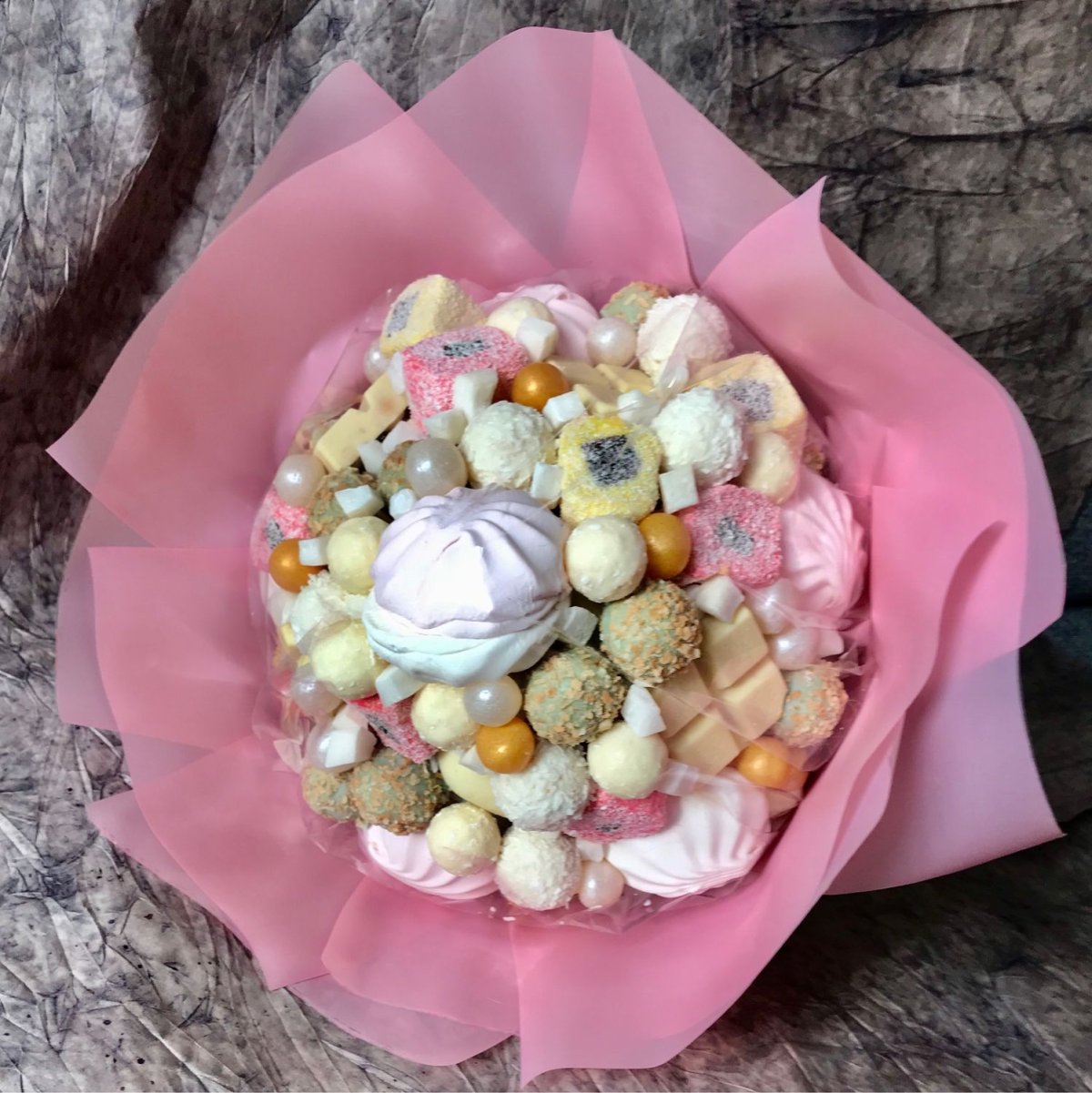 Букет с конфетами