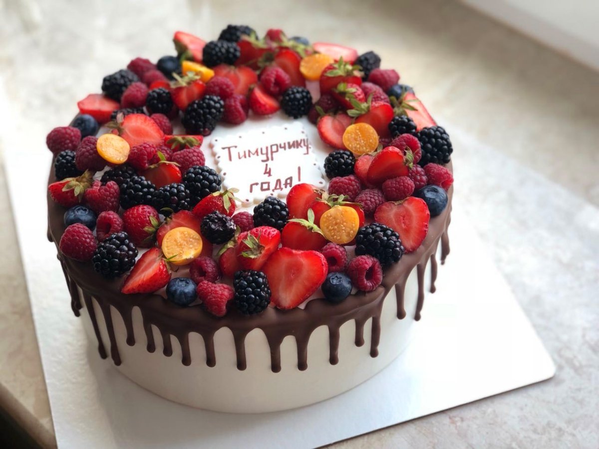 Декор торта для мужчины