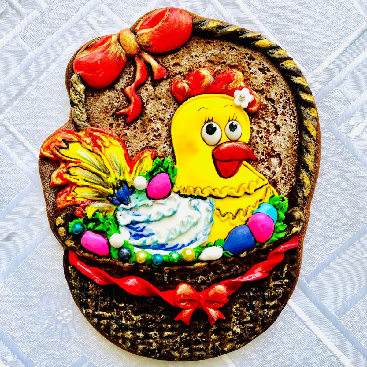 Пряничные пасхальные курочки