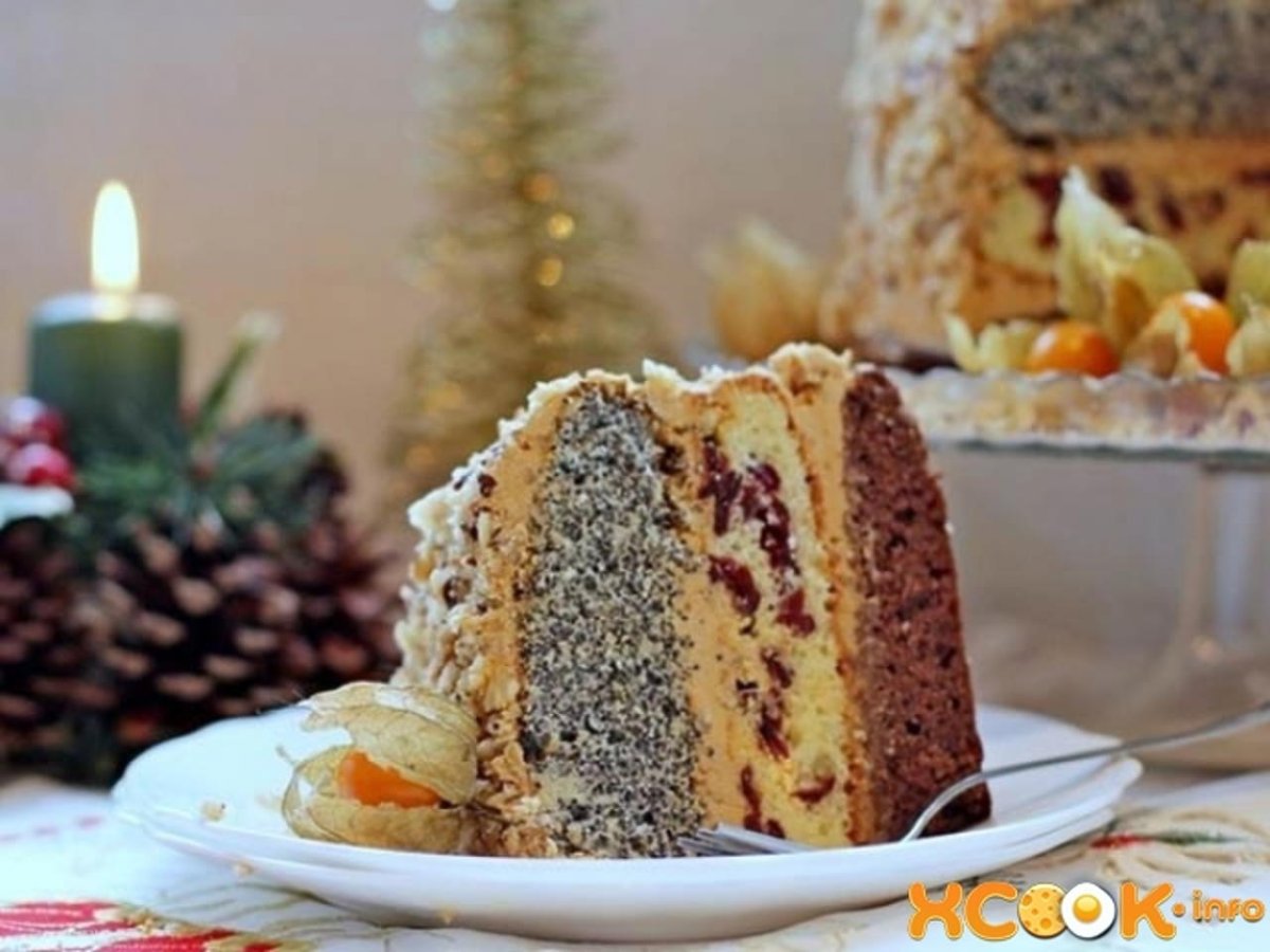 Торт Дамский каприз с маком