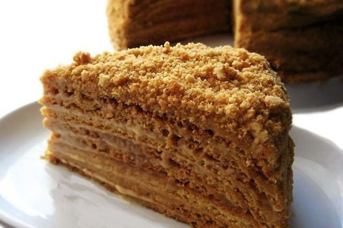 Торт Дамский каприз с черносливом