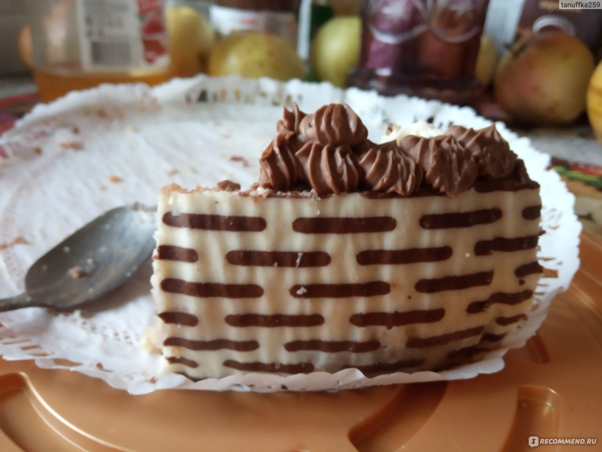 Торт с шоколадным медвежонком