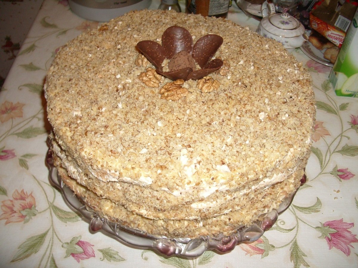 Королевский торт без муки