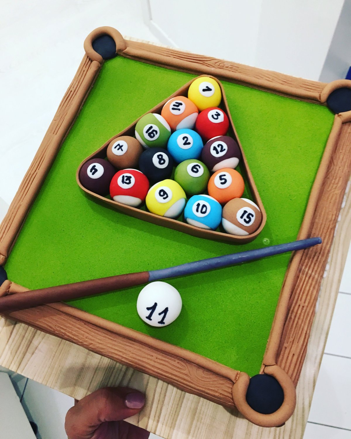 Billiard balls