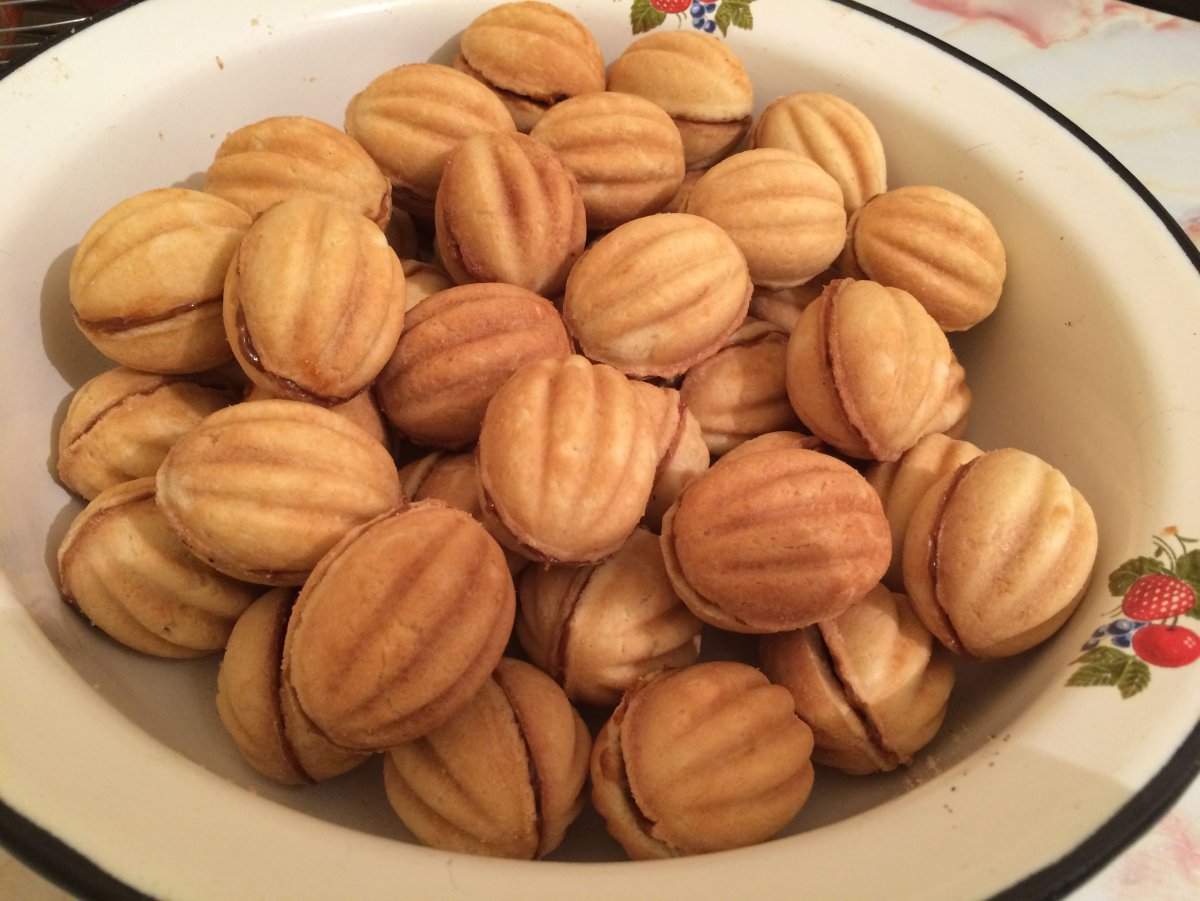 Печенье с орехами