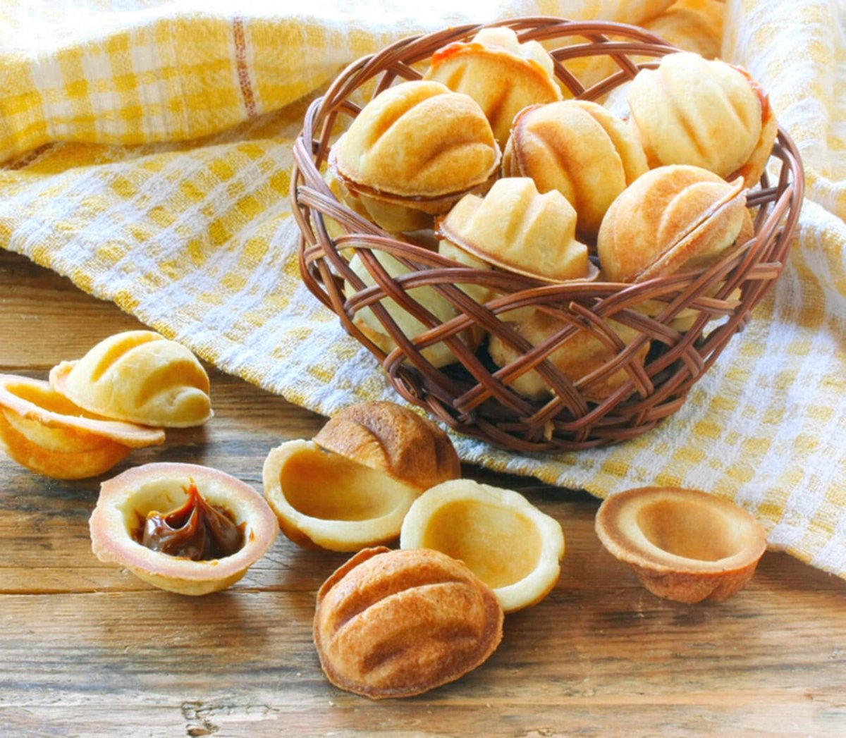 Печенье с орехами