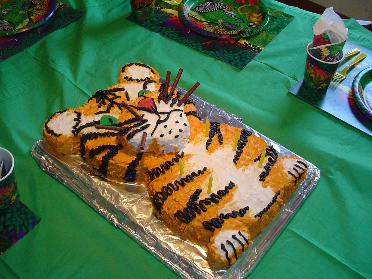 Торт тигр от Палыча