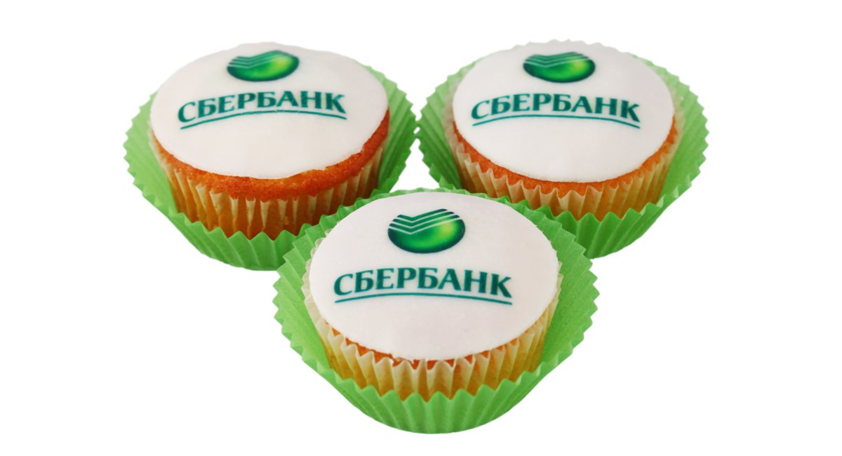 Капкейки Сбербанк