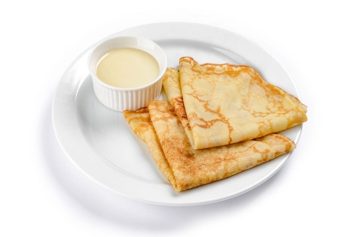 Блины со сгущенкой