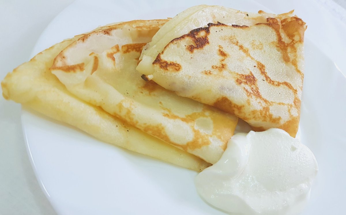 Блины с маслом