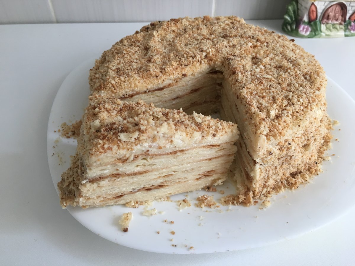 Коржи слоеные для торта