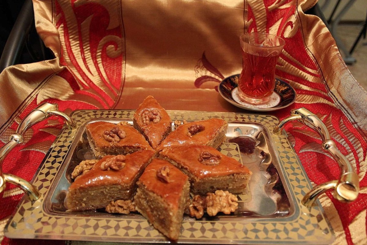 Пахлава турецкая фисташковая
