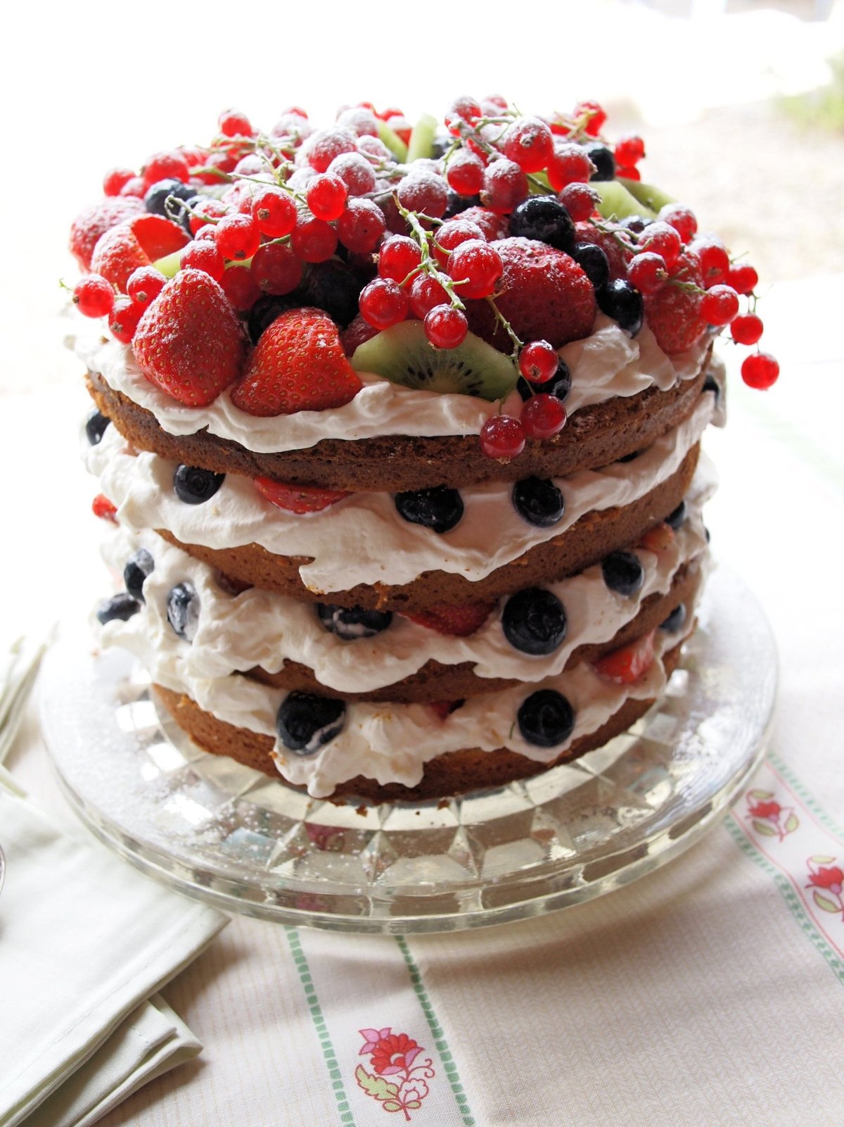 Клубничное пирожное из Савойи