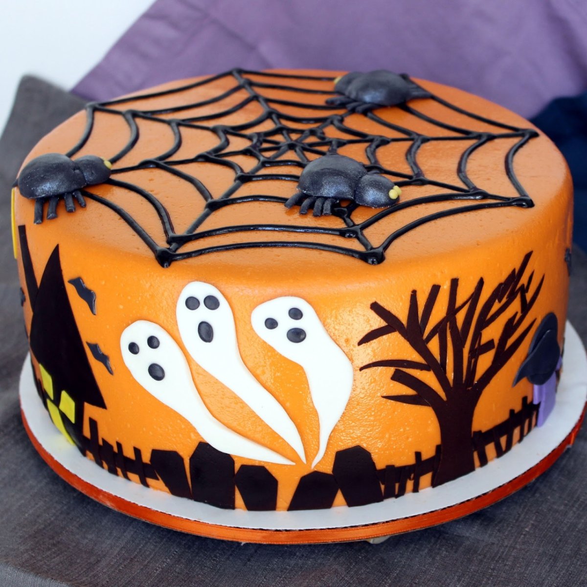 Хэллоуинский торт