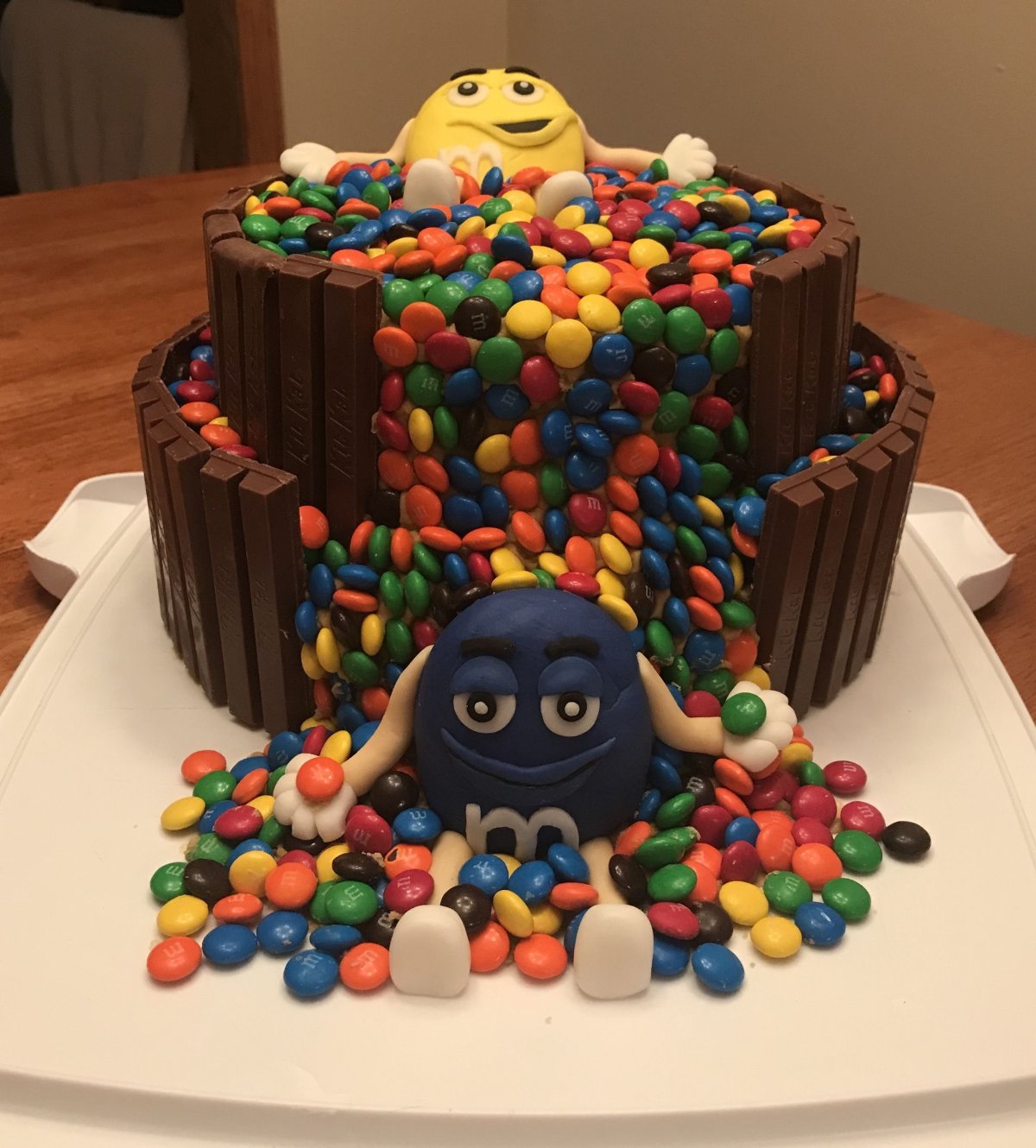 Торт m&m