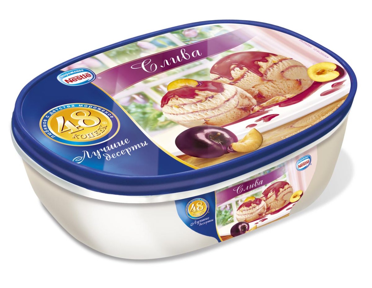 Молочные продукты мороженое
