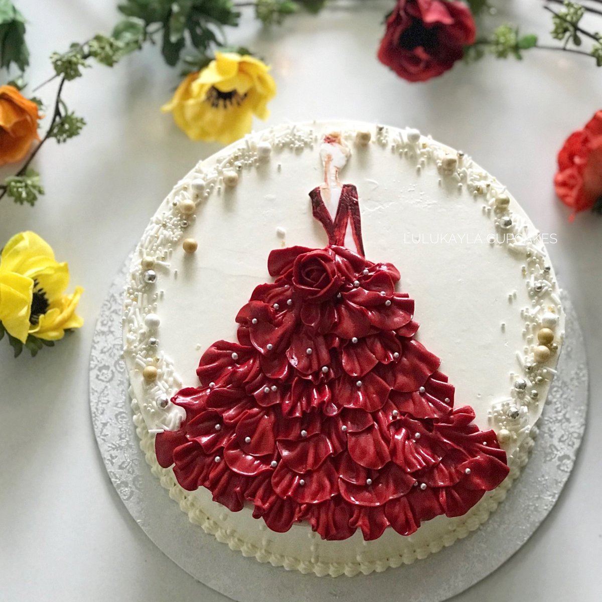 Торт КС кремом и фруктоми