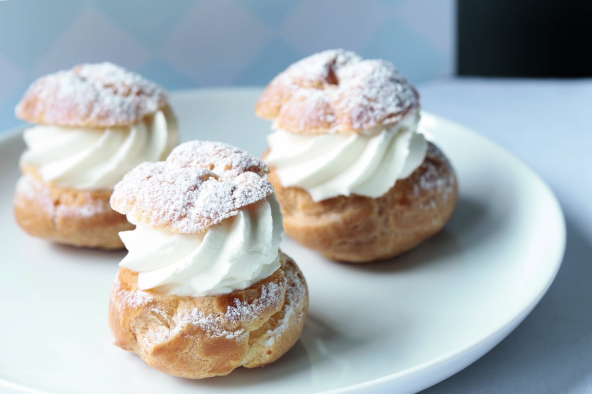 Кексы с кремом
