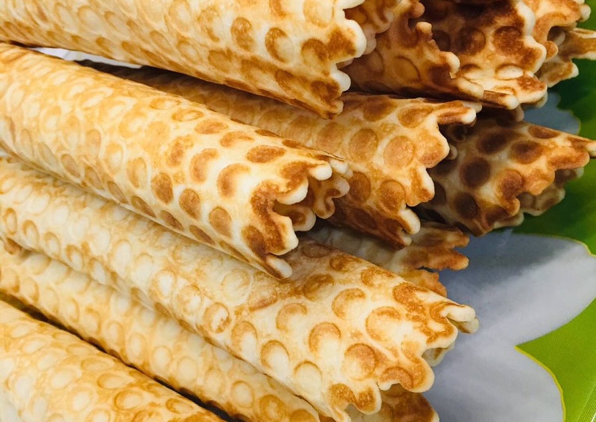 Вафли с белковой прослойкой