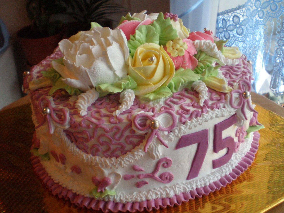 Торт на 90 лет бабушке