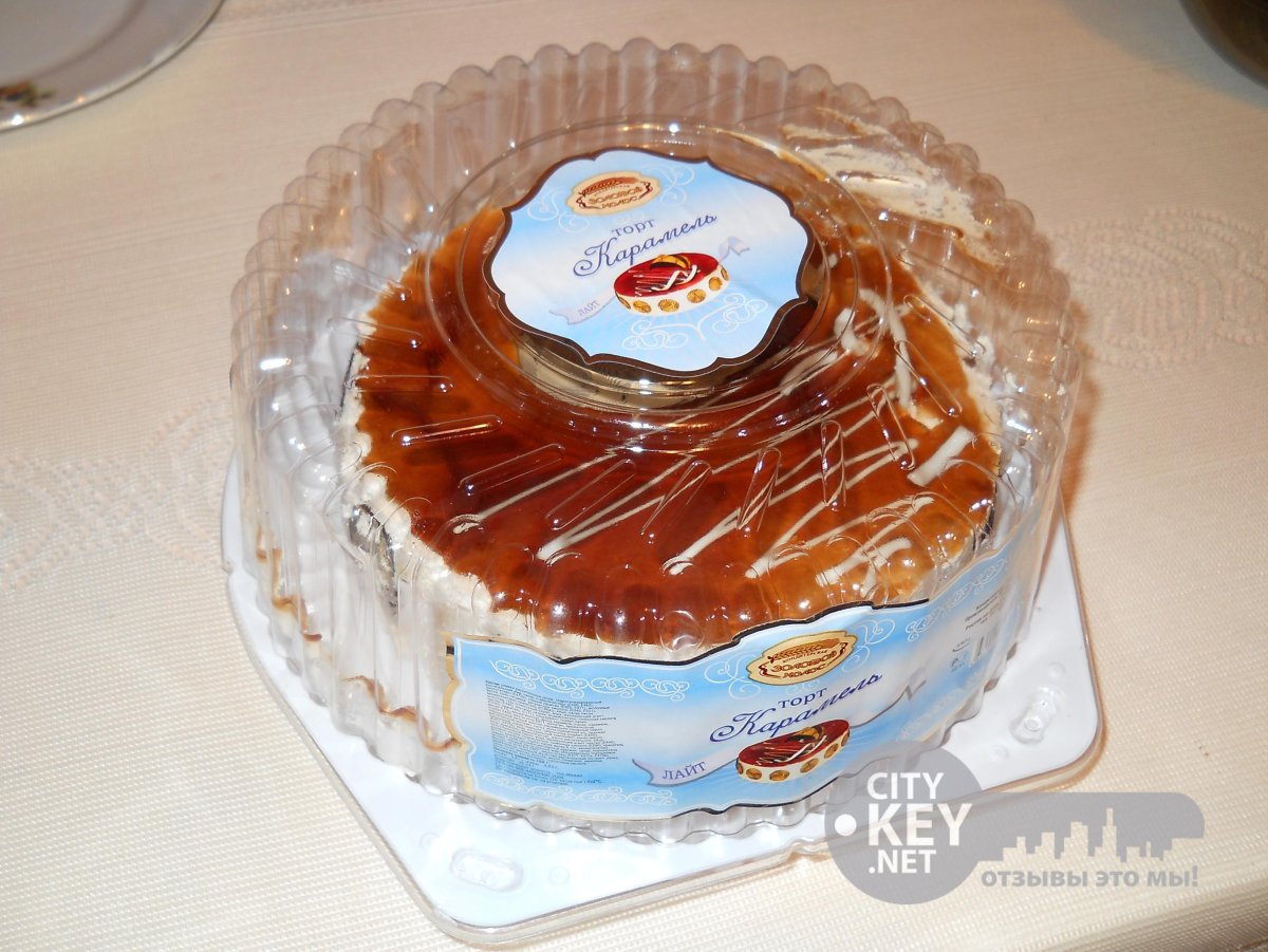 Торт детский золотой Колос