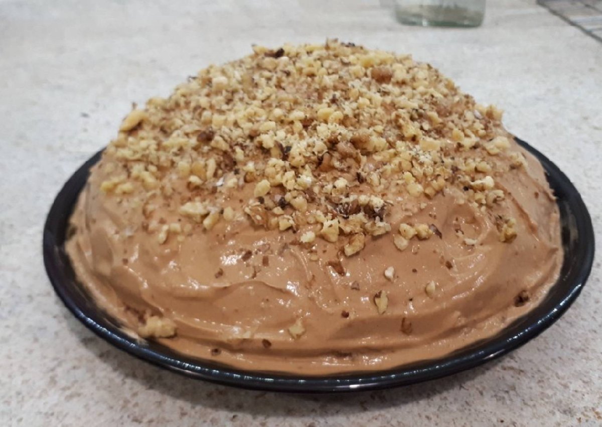 Ореховый торт с грецкими орехами