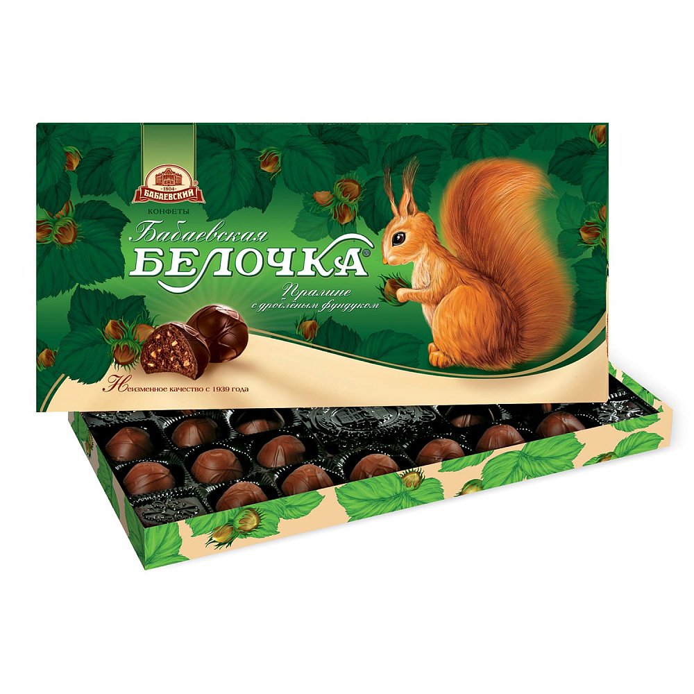 Шоколад Горький Белочка с цельным миндалем 100г