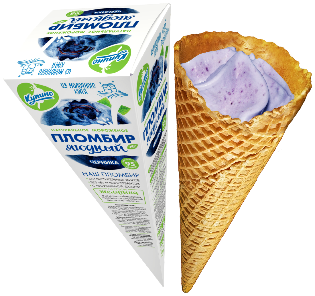 Купино пломбир на сливках сэндвич