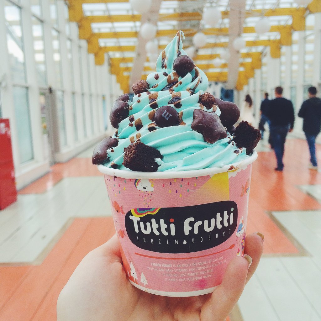 Мороженое йогурт tutti Frutti