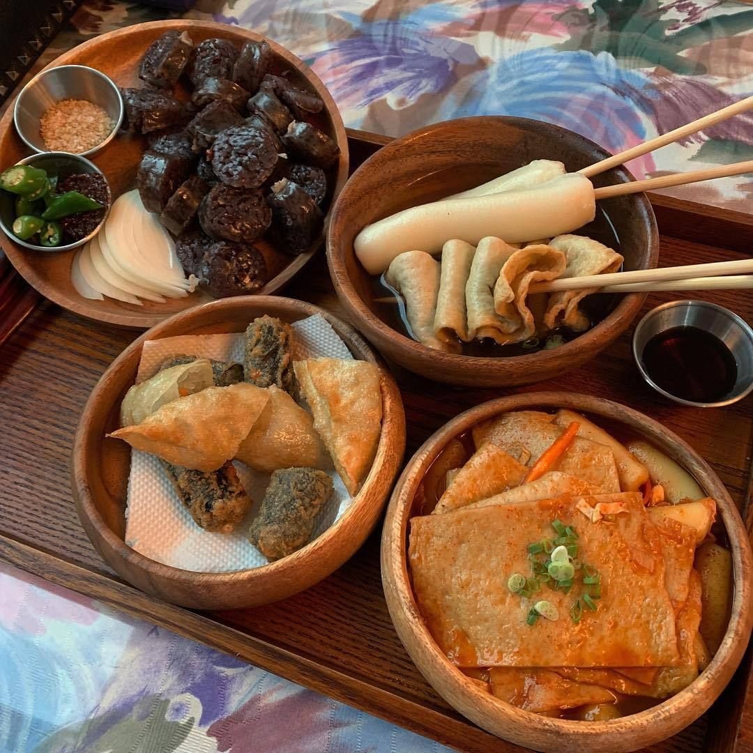 Корейская уличная кухня