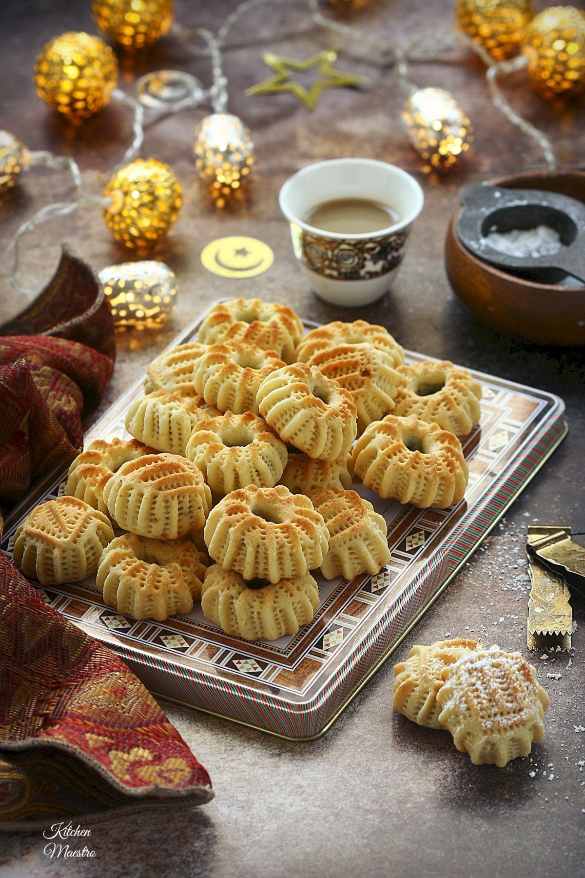 Маамуль с апельсином и грецкими орехом