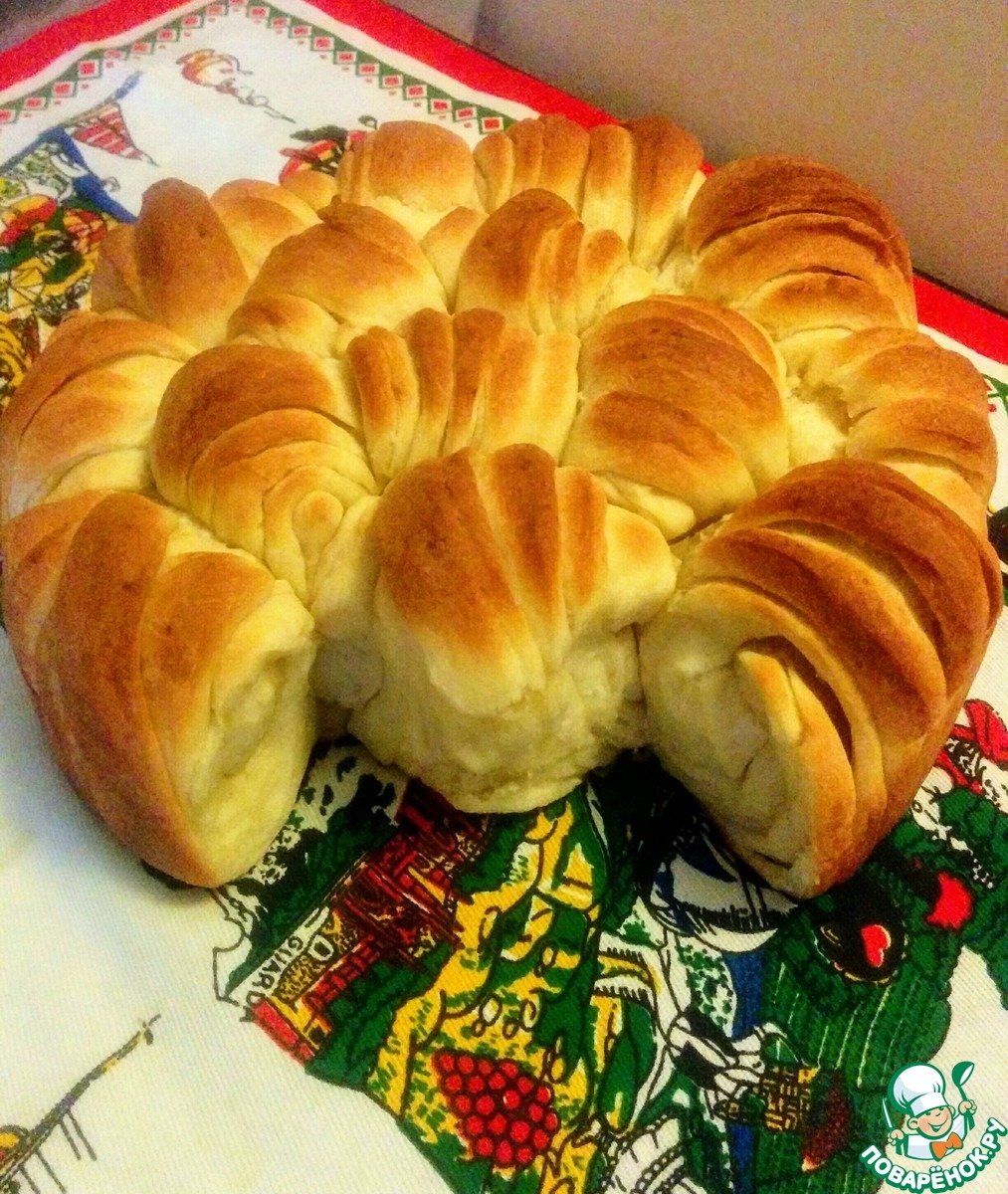 Венские вафли с черникой